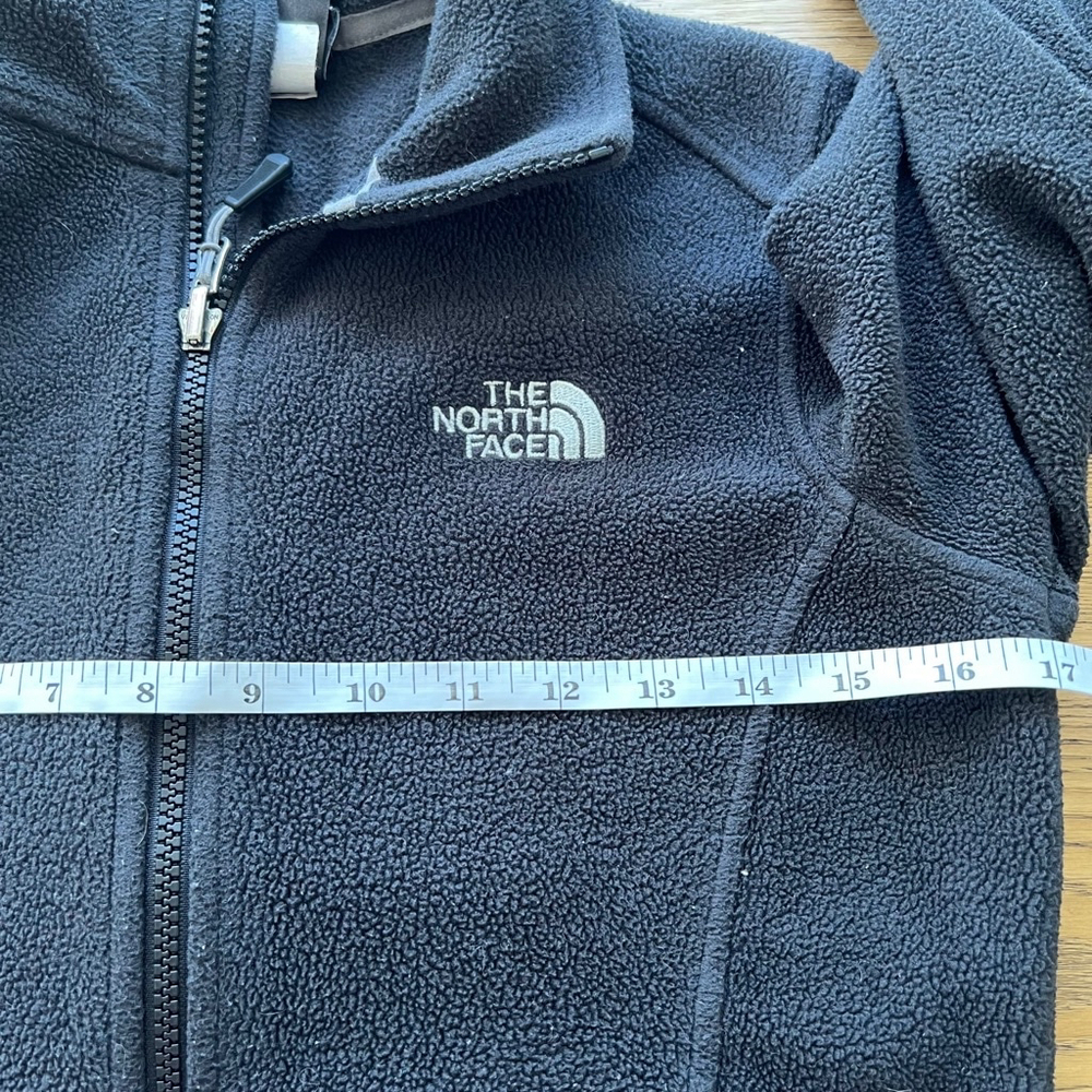 The North Face Fleece Jacket, XS, Black - Picture 4 of 6